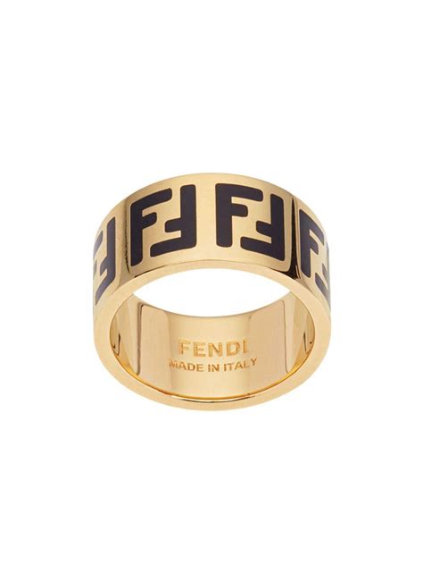 fendi monogram ring womens